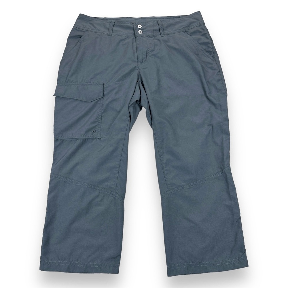 Columbia Pants Womens Size 6 21L Gray PFG Palm Peak Crop Omni-Shade Pants